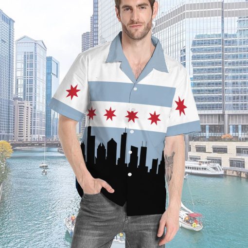 Gearhuman 3D Chicago Hawaii Shirt - Image 5