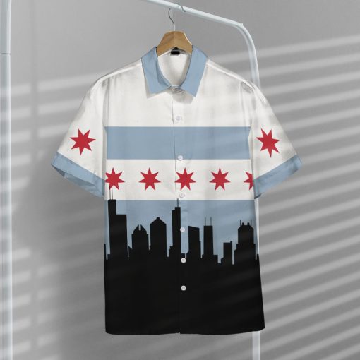 Gearhuman 3D Chicago Hawaii Shirt - Image 6