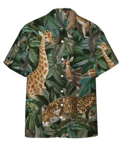 Gearhuman 3D African Wild Animal Hawaii Shirt
