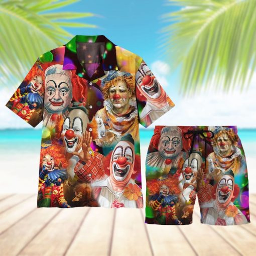 Gearhuman 3D Clowns Hawaii Shirt - Image 9