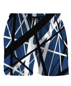 Gearhuman 3D Blue Frankenstrat Strings Shorts