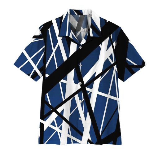Gearhuman 3D Blue Frankenstrat Strings Hawaii Shirt 1 Gearhuman 3D Blue Frankenstrat Strings Hawaii Shirt