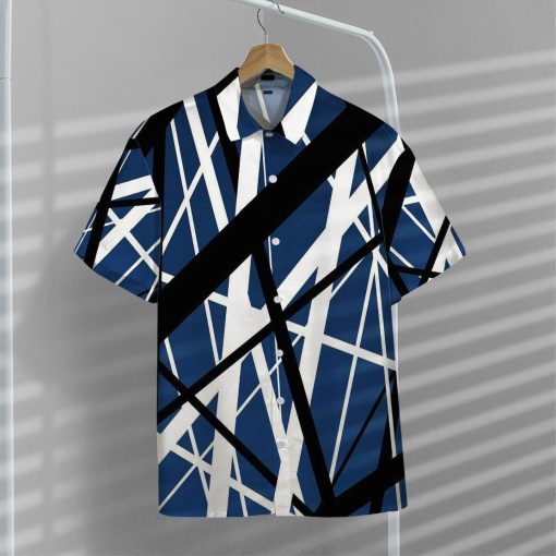 Gearhuman 3D Blue Frankenstrat Strings Hawaii Shirt 11 Gearhuman 3D Blue Frankenstrat Strings Hawaii Shirt - Image 11