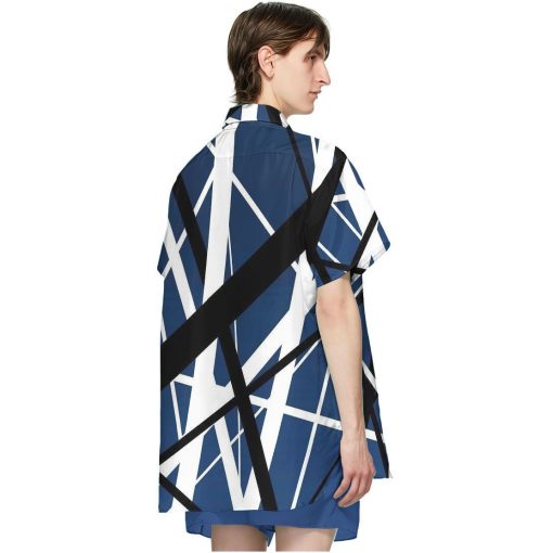 Gearhuman 3D Blue Frankenstrat Strings Hawaii Shirt 7 Gearhuman 3D Blue Frankenstrat Strings Hawaii Shirt - Image 7