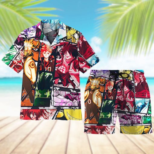 Gearhuman 3D Anime Collection Hawaii Shirt 9 Gearhuman 3D Anime Collection Hawaii Shirt - Image 9