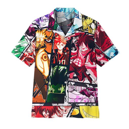 Gearhuman 3D Anime Collection Hawaii Shirt 1 Gearhuman 3D Anime Collection Hawaii Shirt