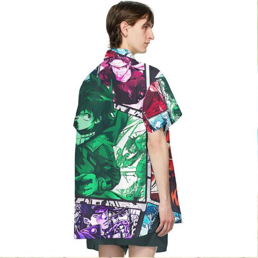 Gearhuman 3D Anime Collection Hawaii Shirt 7 Gearhuman 3D Anime Collection Hawaii Shirt - Image 7