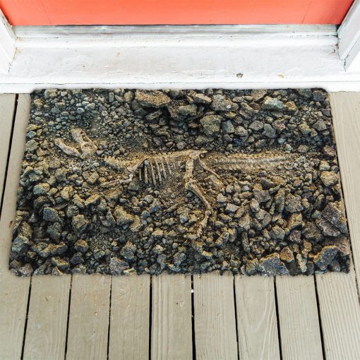 Gearhuman 3D Dinosaur Fossil Doormat 3 Gearhuman 3D Dinosaur Fossil Doormat - Image 2