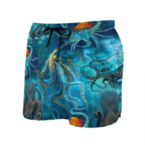 Gearhuman 3D Blue Ocean Octopus Hawaii Shirt 6 Gearhuman 3D Blue Ocean Octopus Hawaii Shirt - Image 6