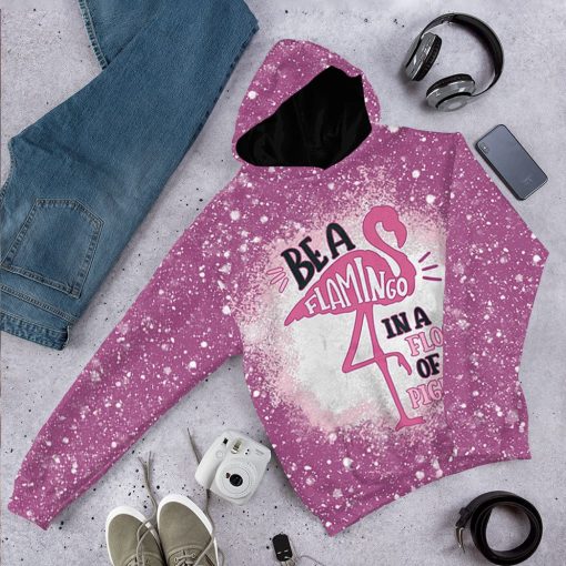 Gearhuman 3D Be A Flamingo In A Flock Of Pigeons Twinkle Tshirt Hoodie Apparel - Image 14