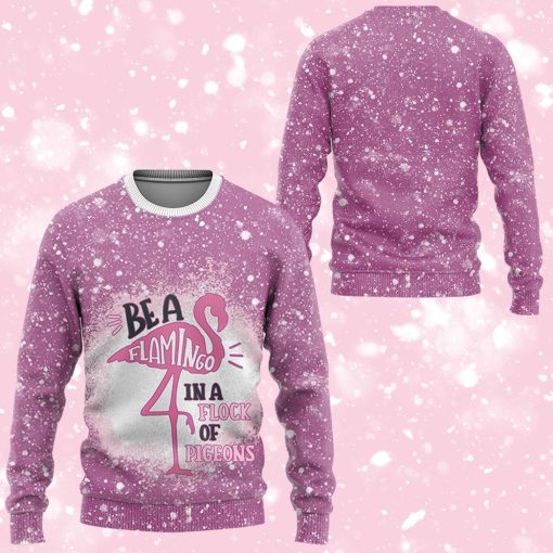 Gearhuman 3D Be A Flamingo In A Flock Of Pigeons Twinkle Beach Dress 30 Gearhuman 3D Be A Flamingo In A Flock Of Pigeons Twinkle Beach Dress - Image 30