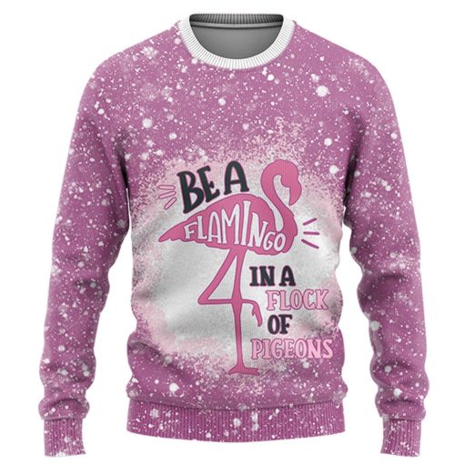 Gearhuman 3D Be A Flamingo In A Flock Of Pigeons Twinkle Beach Dress 7 Gearhuman 3D Be A Flamingo In A Flock Of Pigeons Twinkle Beach Dress - Image 7