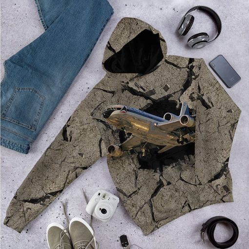 Gearhuman 3D Aircraft Going Through Tshirt Hoodie Apparel 12 Gearhuman 3D Aircraft Going Through Tshirt Hoodie Apparel - Image 12