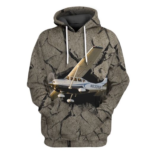 Gearhuman 3D Cessna Flying Through Tshirt Hoodie Apparel 1 Gearhuman 3D Cessna Flying Through Tshirt Hoodie Apparel
