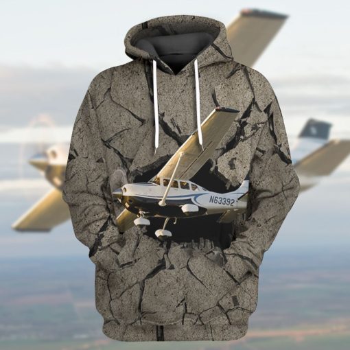 Gearhuman 3D Cessna Flying Through Tshirt Hoodie Apparel 9 Gearhuman 3D Cessna Flying Through Tshirt Hoodie Apparel - Image 9