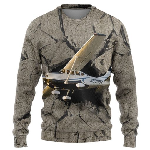 Gearhuman 3D Cessna Flying Through Tshirt Hoodie Apparel 2 Gearhuman 3D Cessna Flying Through Tshirt Hoodie Apparel - Image 2