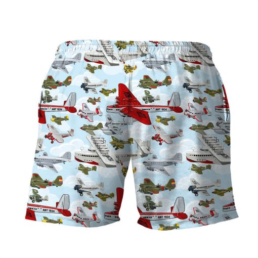 Gearhuman 3D Aircraft Pattern Shorts 2 Gearhuman 3D Aircraft Pattern Shorts - Image 2
