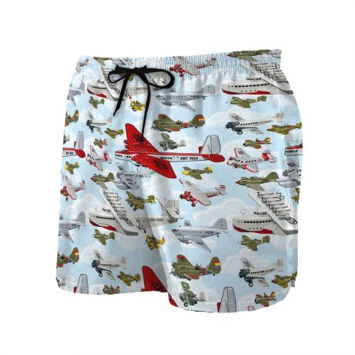 Gearhuman 3D Aircraft Pattern Shorts 3 Gearhuman 3D Aircraft Pattern Shorts - Image 3
