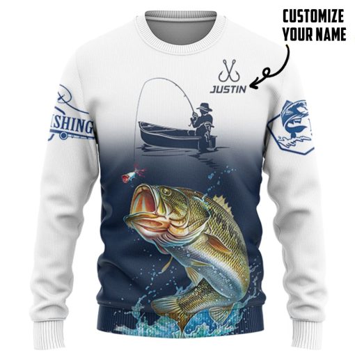 Gearhuman 3D Fishing Saved Me Custom Name Tshirt Hoodie Apparel 2 Gearhuman 3D Fishing Saved Me Custom Name Tshirt Hoodie Apparel - Image 2