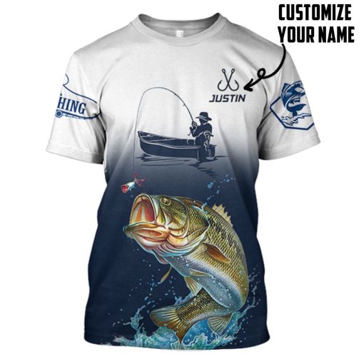 Gearhuman 3D Fishing Saved Me Custom Name Tshirt Hoodie Apparel 3 Gearhuman 3D Fishing Saved Me Custom Name Tshirt Hoodie Apparel - Image 3