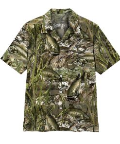 Gearhuman 3D Camo Fishing Hawaii Shirt