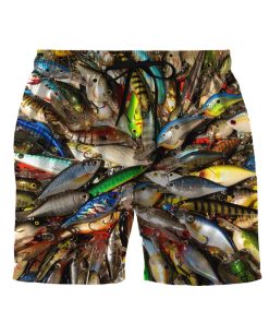 Gearhuman 3D Fishing Baits Stainless Steal Shorts