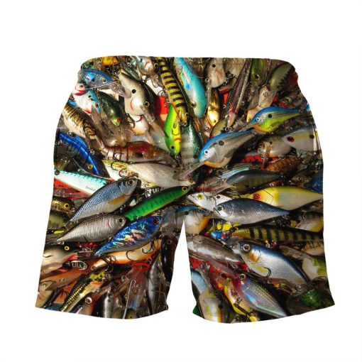 Gearhuman 3D Fishing Baits Stainless Steal Shorts - Image 2