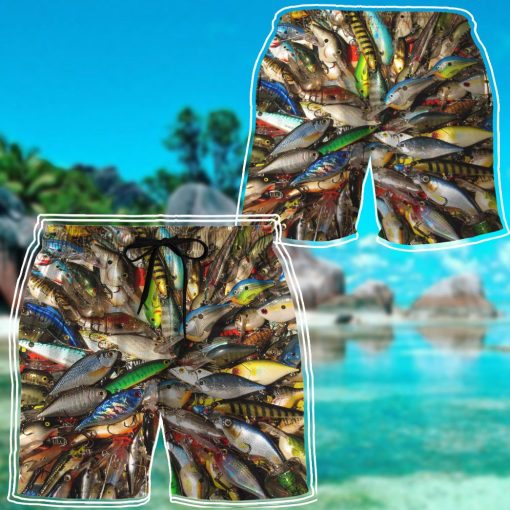 Gearhuman 3D Fishing Baits Stainless Steal Shorts - Image 6