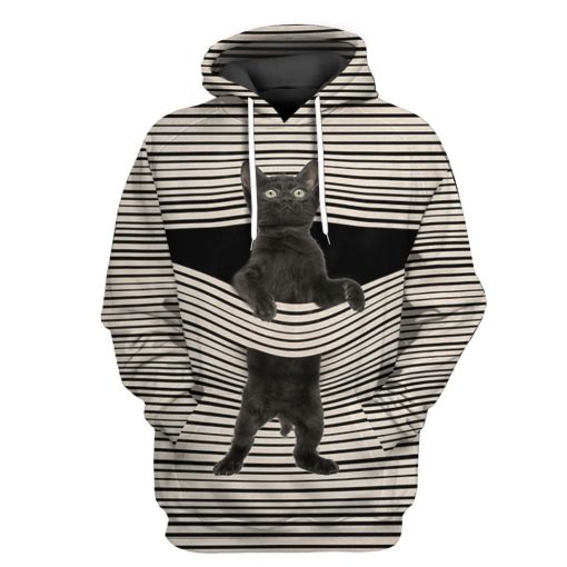 Gearhuman 3D Black Cat Tshirt Hoodie Apparel 1 Gearhuman 3D Black Cat Tshirt Hoodie Apparel