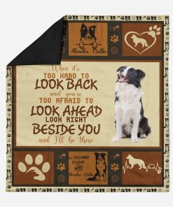 Gearhuman 3D Border Collie Will Be There Quilt