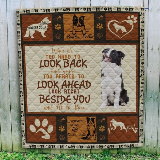 Gearhuman 3D Border Collie Will Be There Quilt - Image 2