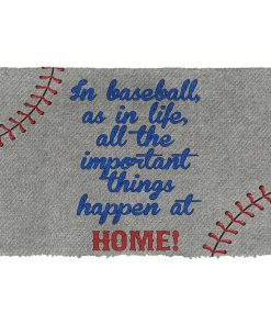 Gearhuman 3D All The Important Things Happen At Home Doormat