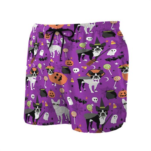 Gearhuman 3D Boston Terrier Halloween Shorts - Image 3