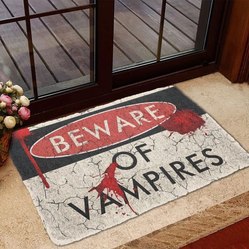 Gearhuman 3D Beware Of Vampires Doormat - Image 3