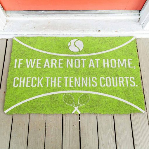 Gearhuman 3D Check The Tennis Courts Doormat 4 Gearhuman 3D Check The Tennis Courts Doormat - Image 3