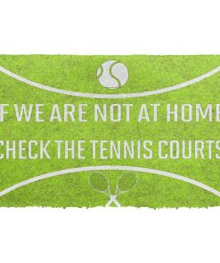 Gearhuman 3D Check The Tennis Courts Doormat