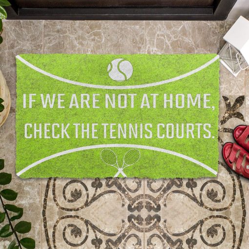 Gearhuman 3D Check The Tennis Courts Doormat 6 Gearhuman 3D Check The Tennis Courts Doormat - Image 5