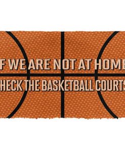 Gearhuman 3D Check The Basketball Courts Doormat