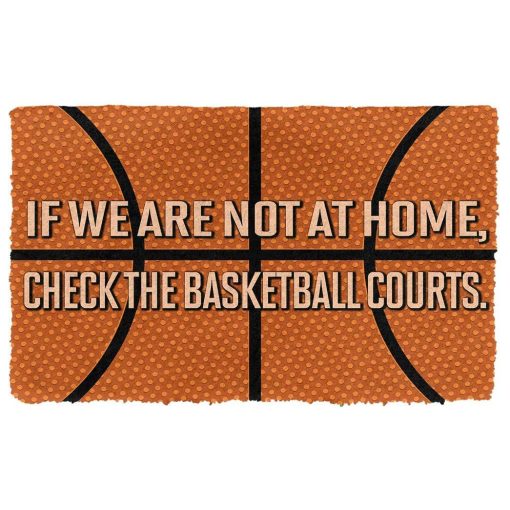 Gearhuman 3D Check The Basketball Courts Doormat 2 Gearhuman 3D Check The Basketball Courts Doormat