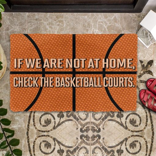Gearhuman 3D Check The Basketball Courts Doormat 6 Gearhuman 3D Check The Basketball Courts Doormat - Image 5