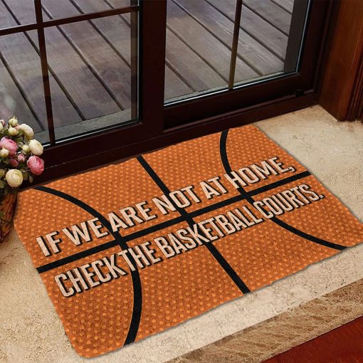 Gearhuman 3D Check The Basketball Courts Doormat 3 Gearhuman 3D Check The Basketball Courts Doormat - Image 2