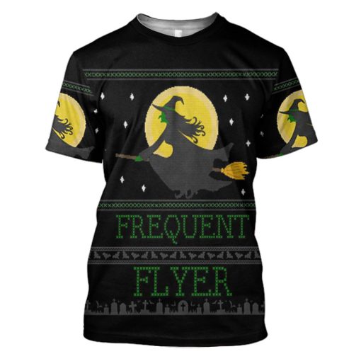 Gearhuman 3D Frequent Flyer Ugly Tshirt Hoodie Apparel 3 Gearhuman 3D Frequent Flyer Ugly Tshirt Hoodie Apparel - Image 3