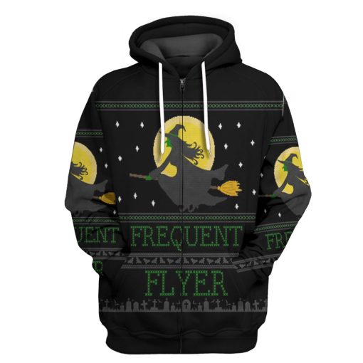 Gearhuman 3D Frequent Flyer Ugly Tshirt Hoodie Apparel 4 Gearhuman 3D Frequent Flyer Ugly Tshirt Hoodie Apparel - Image 4