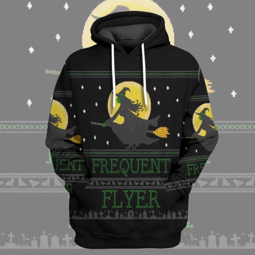 Gearhuman 3D Frequent Flyer Ugly Tshirt Hoodie Apparel 9 Gearhuman 3D Frequent Flyer Ugly Tshirt Hoodie Apparel - Image 9