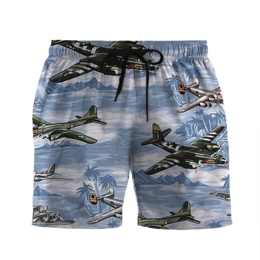 Gearhuman 3D Aircrafts Custom Men Shorts 1 Gearhuman 3D Aircrafts Custom Men Shorts