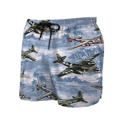 Gearhuman 3D Aircrafts Custom Men Shorts 3 Gearhuman 3D Aircrafts Custom Men Shorts - Image 3