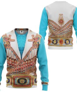 Alternative view of ELV PRL White prehistoric bird suit Custom Tshirt Hoodie Apparel