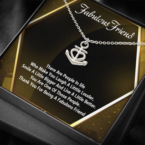 Friendship Day Fabulous Friend Custom Love Knot Necklace With Message Card 2 Friendship Day Fabulous Friend Custom Love Knot Necklace With Message Card - Image 2