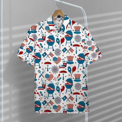 Gearhuman 3D 4th Of July Hawaii Shirt 6 Gearhuman 3D 4th Of July Hawaii Shirt ZK1106218 Hawai Shirt