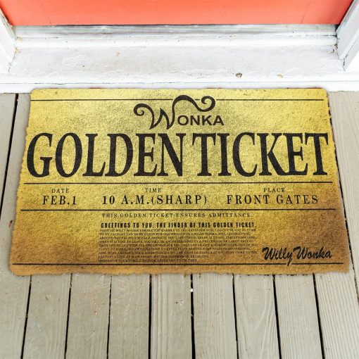 Gearhuman 3D A Top Chocolate Factory Visit Ticket Doormat 4 Gearhuman 3D A Top Chocolate Factory Visit Ticket Doormat ZK1006218 Doormat